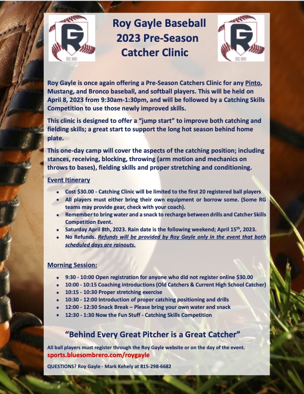 Catchers Clinic 2023